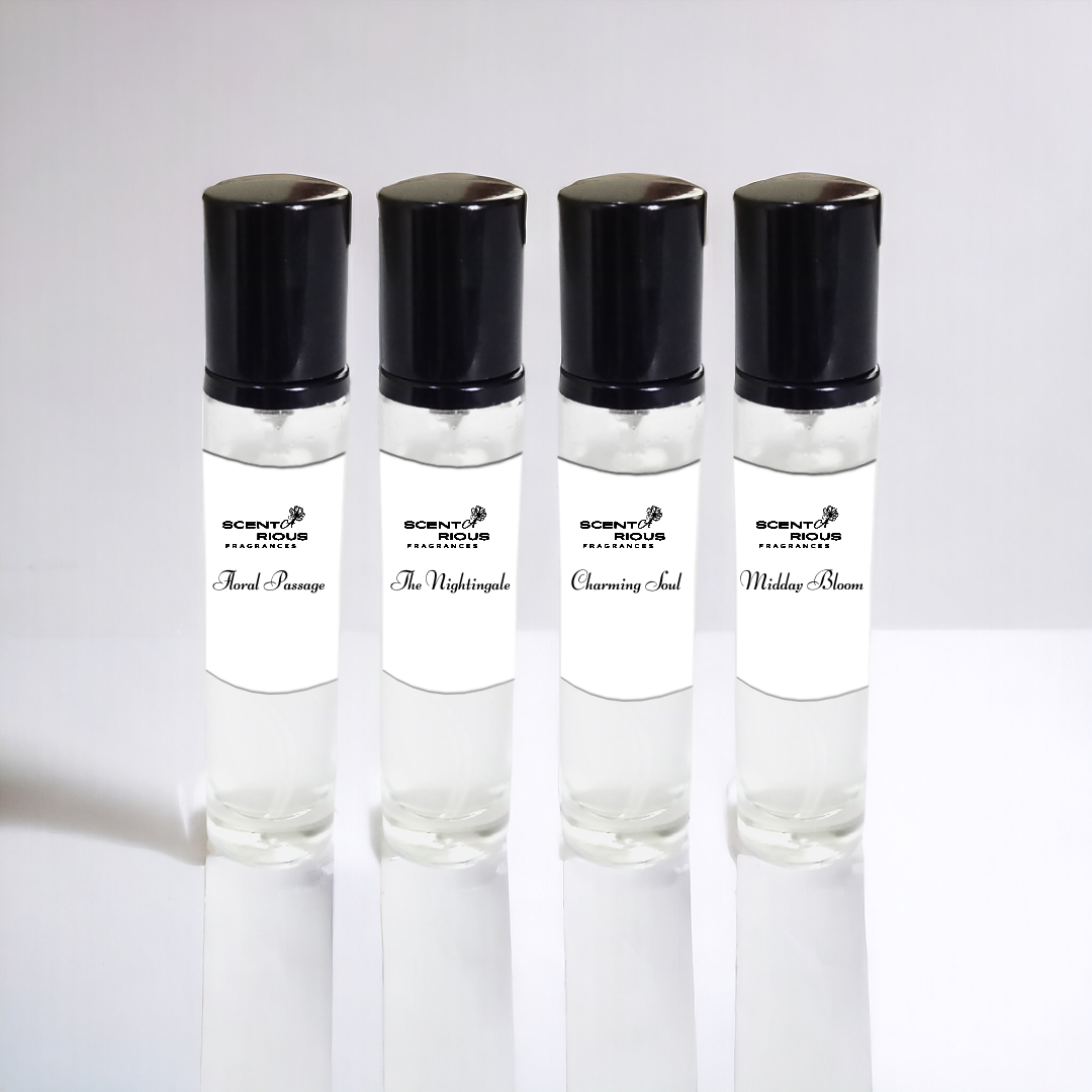 WOMEN PERFUME BUNDLE OF 4 - 15ML EACH - EASY TO CARRY | FREE DELIVERY AND GIFT BAG