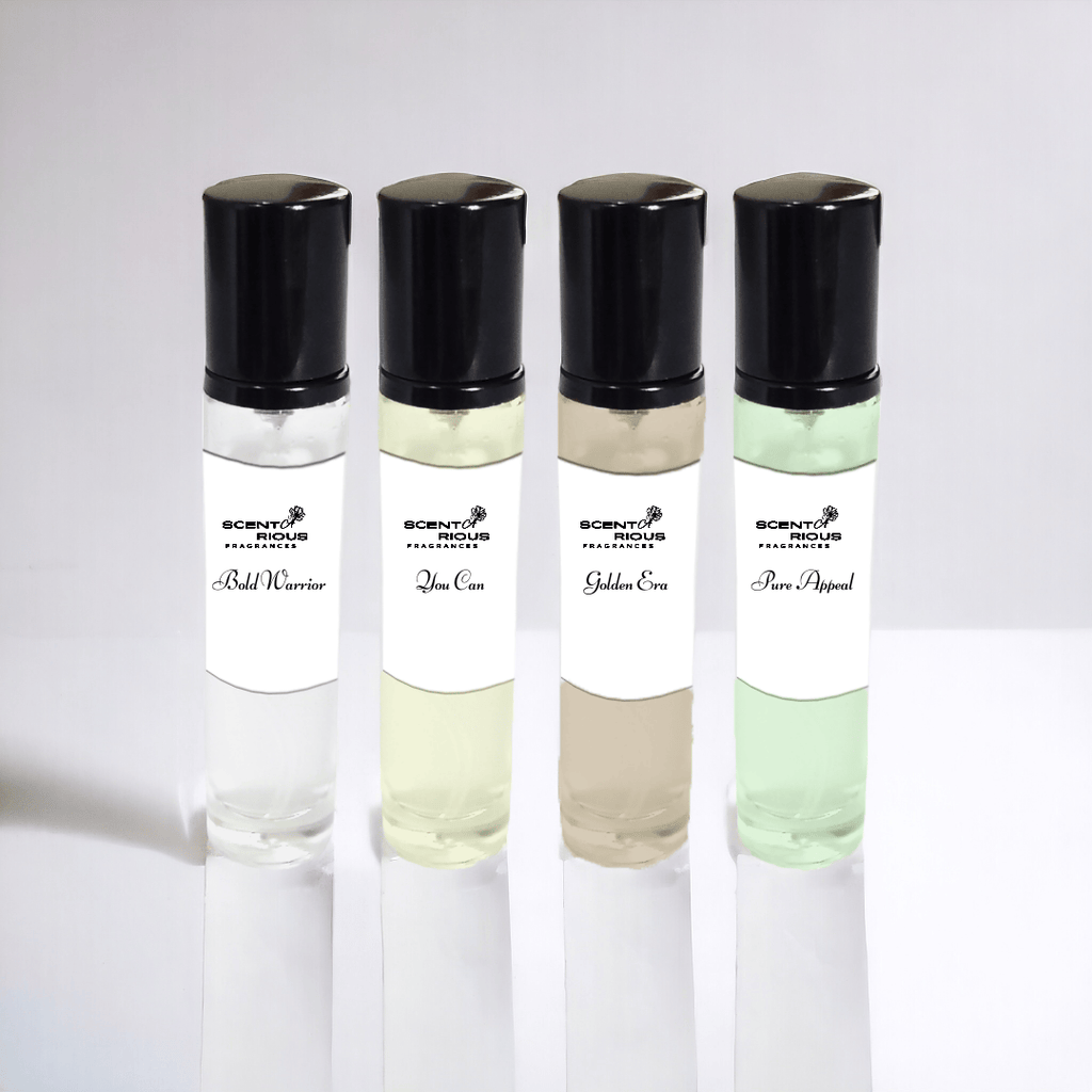 MEN PERFUME BUNDLE OF 4 - 15ML EACH - EASY TO CARRY | FREE DELIVERY AND GIFT BAG
