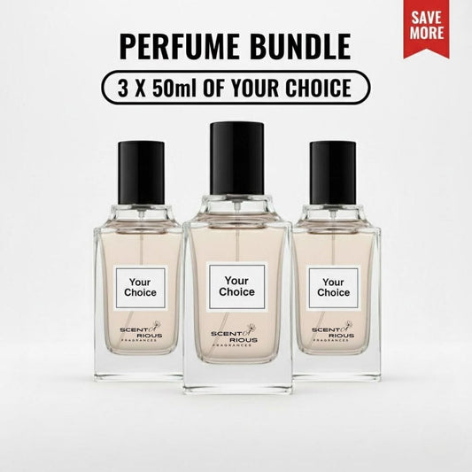 BUNDLE OF ANY 3 50ML PERFUMES OF YOUR CHOICE