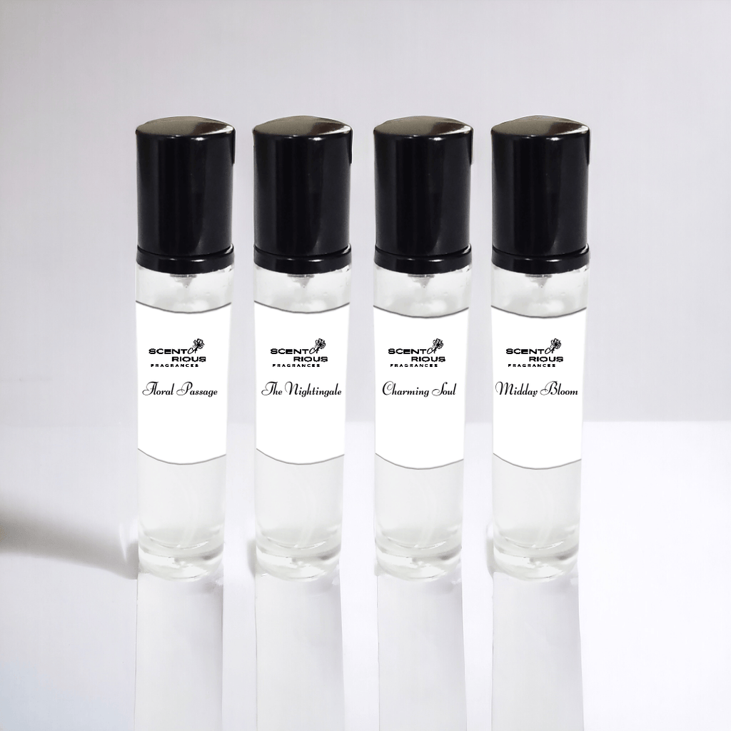 WOMEN PERFUME BUNDLE OF 4 - 15ML EACH - EASY TO CARRY | FREE DELIVERY AND GIFT BAG