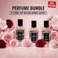 BUNDLE OF TOP 3 50ML WOMEN PERFUMES