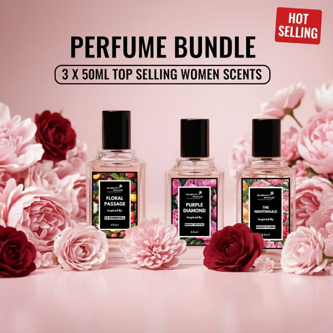 BUNDLE OF TOP 3 50ML WOMEN PERFUMES